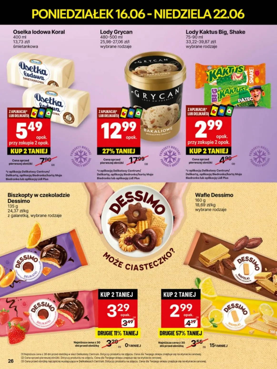 gazetka promocyjna Delikatesy Centrum Od poniedziałku - Strona 26