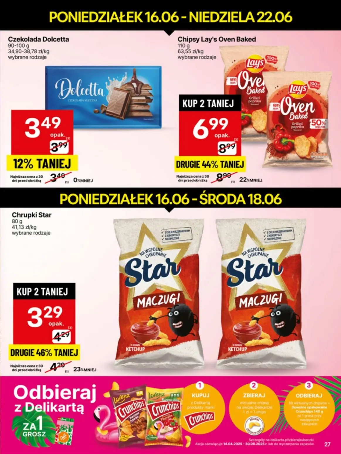 gazetka promocyjna Delikatesy Centrum Od poniedziałku - Strona 27