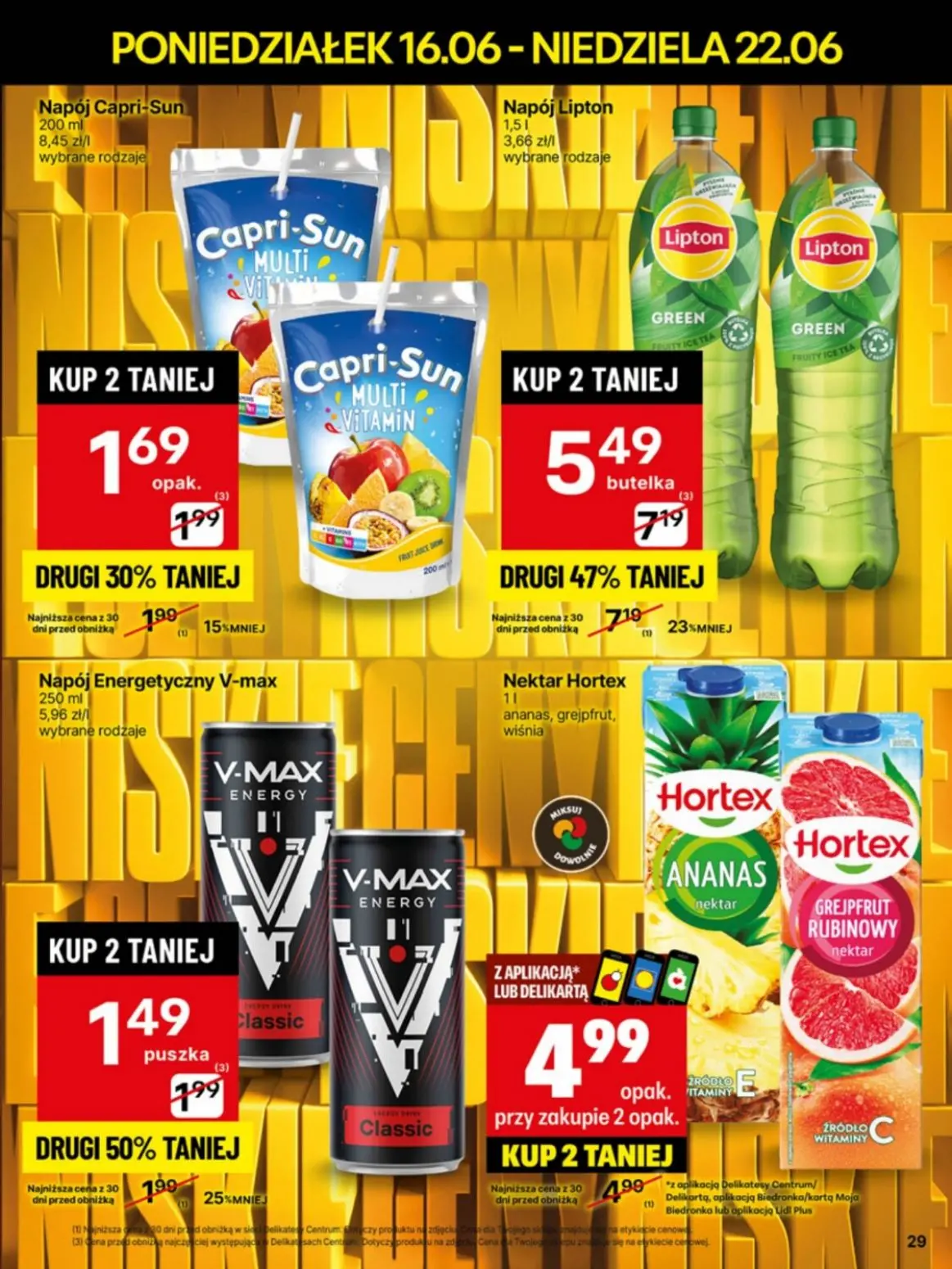 gazetka promocyjna Delikatesy Centrum Od poniedziałku - Strona 29