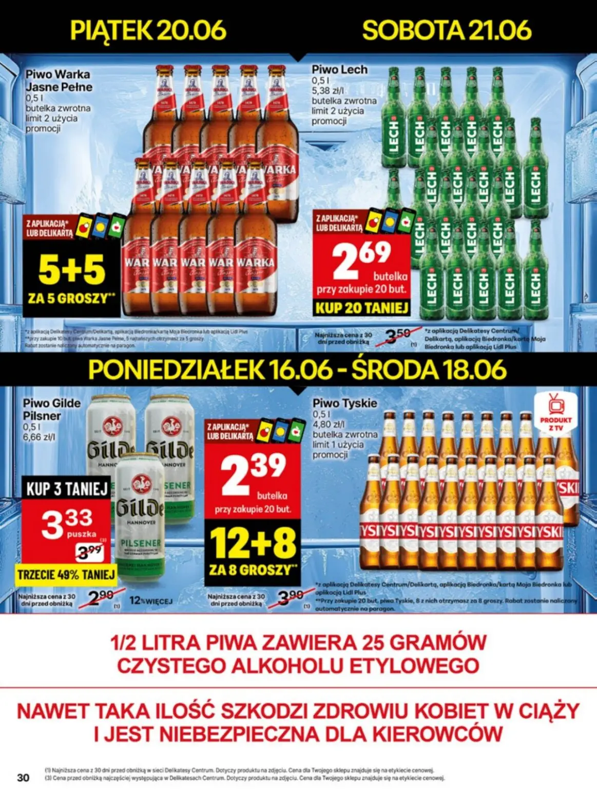 gazetka promocyjna Delikatesy Centrum Od poniedziałku - Strona 30