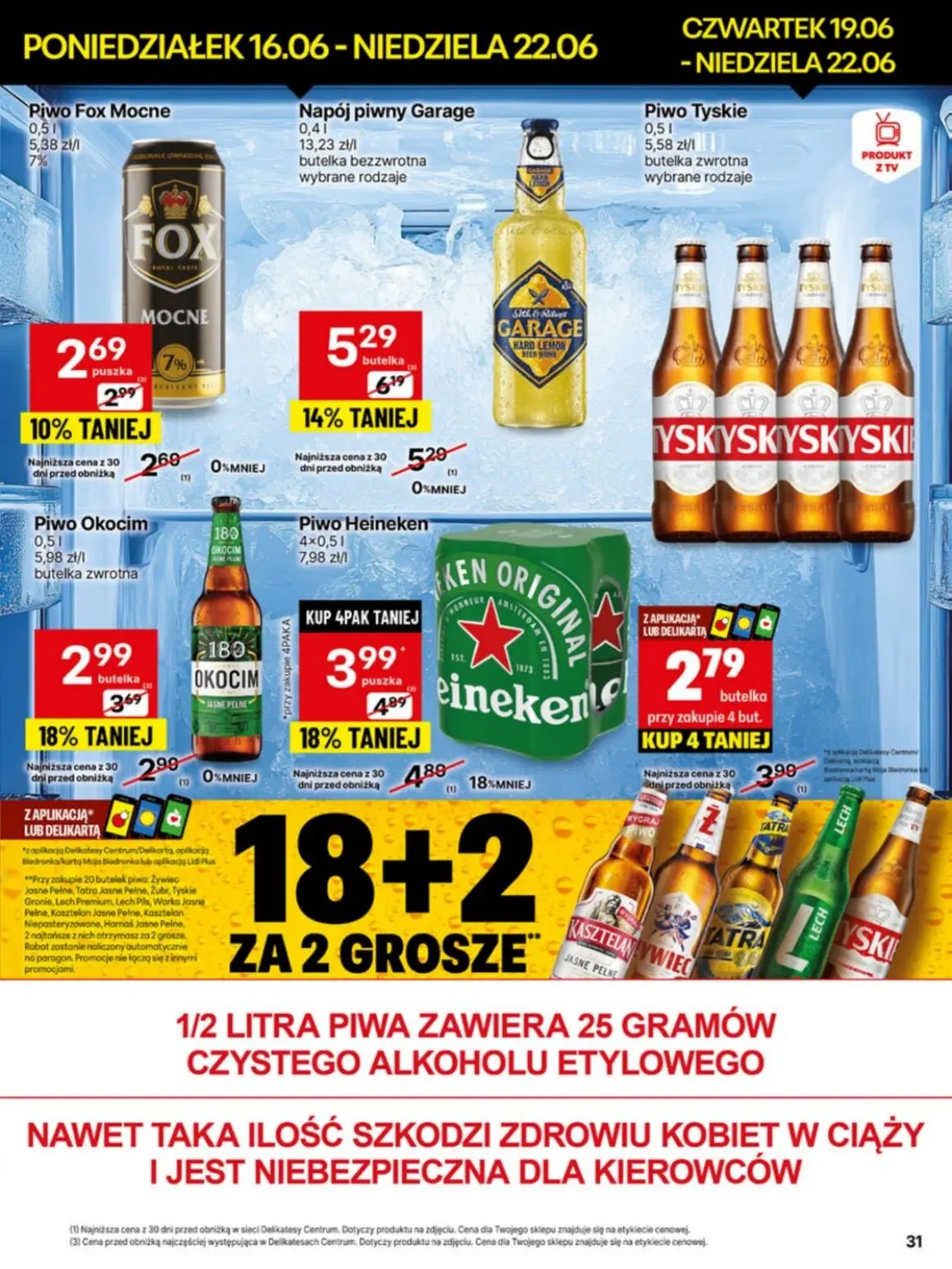 gazetka promocyjna Delikatesy Centrum Od poniedziałku - Strona 31