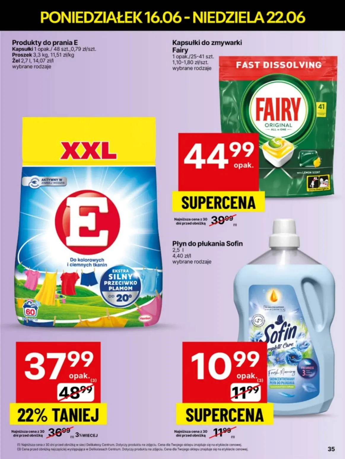 gazetka promocyjna Delikatesy Centrum Od poniedziałku - Strona 35