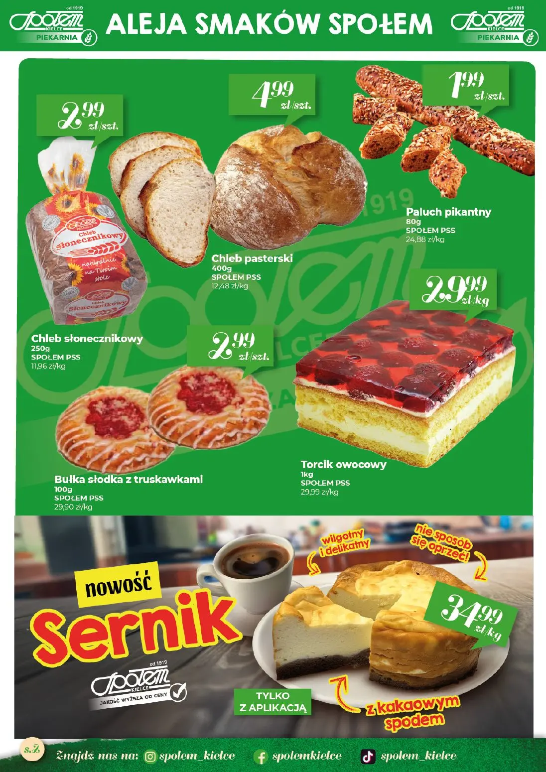 gazetka promocyjna Społem Kielce Jakość wyższa od ceny - Strona 2