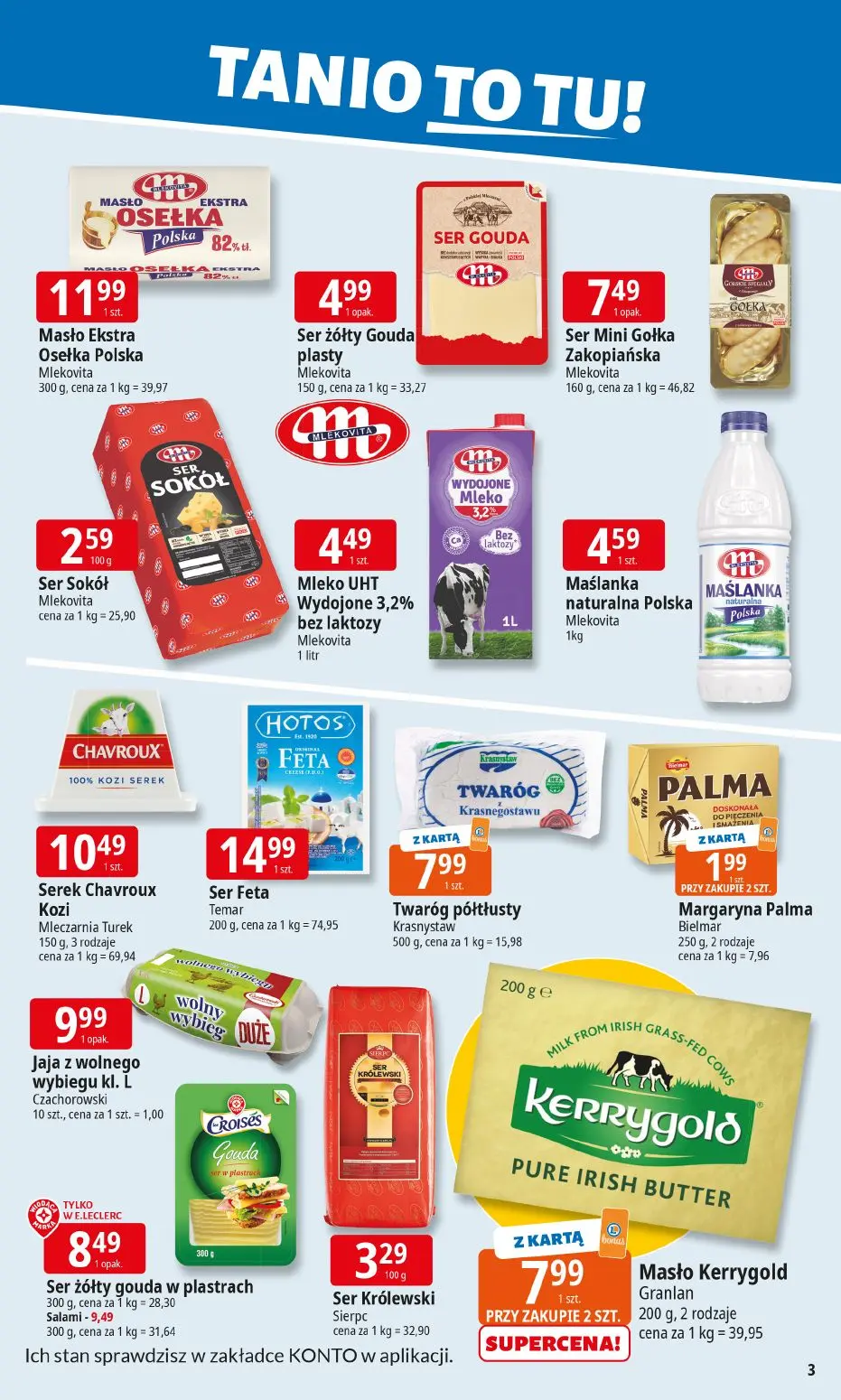 gazetka promocyjna E.Leclerc Tanio to tu! - Strona 3