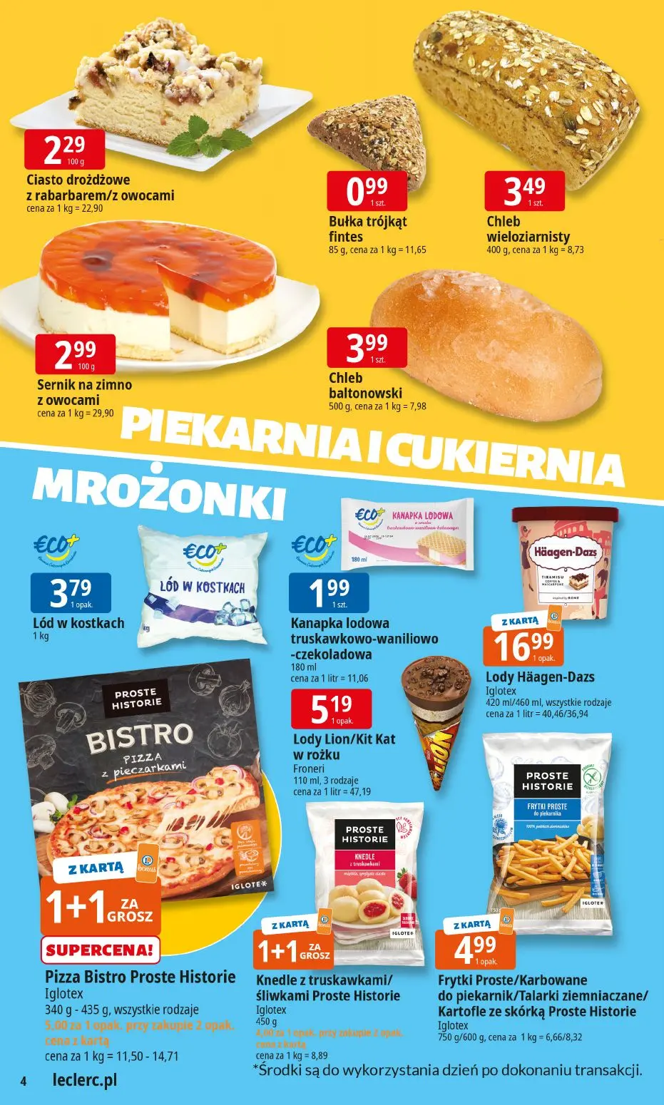 gazetka promocyjna E.Leclerc Tanio to tu! - Strona 4