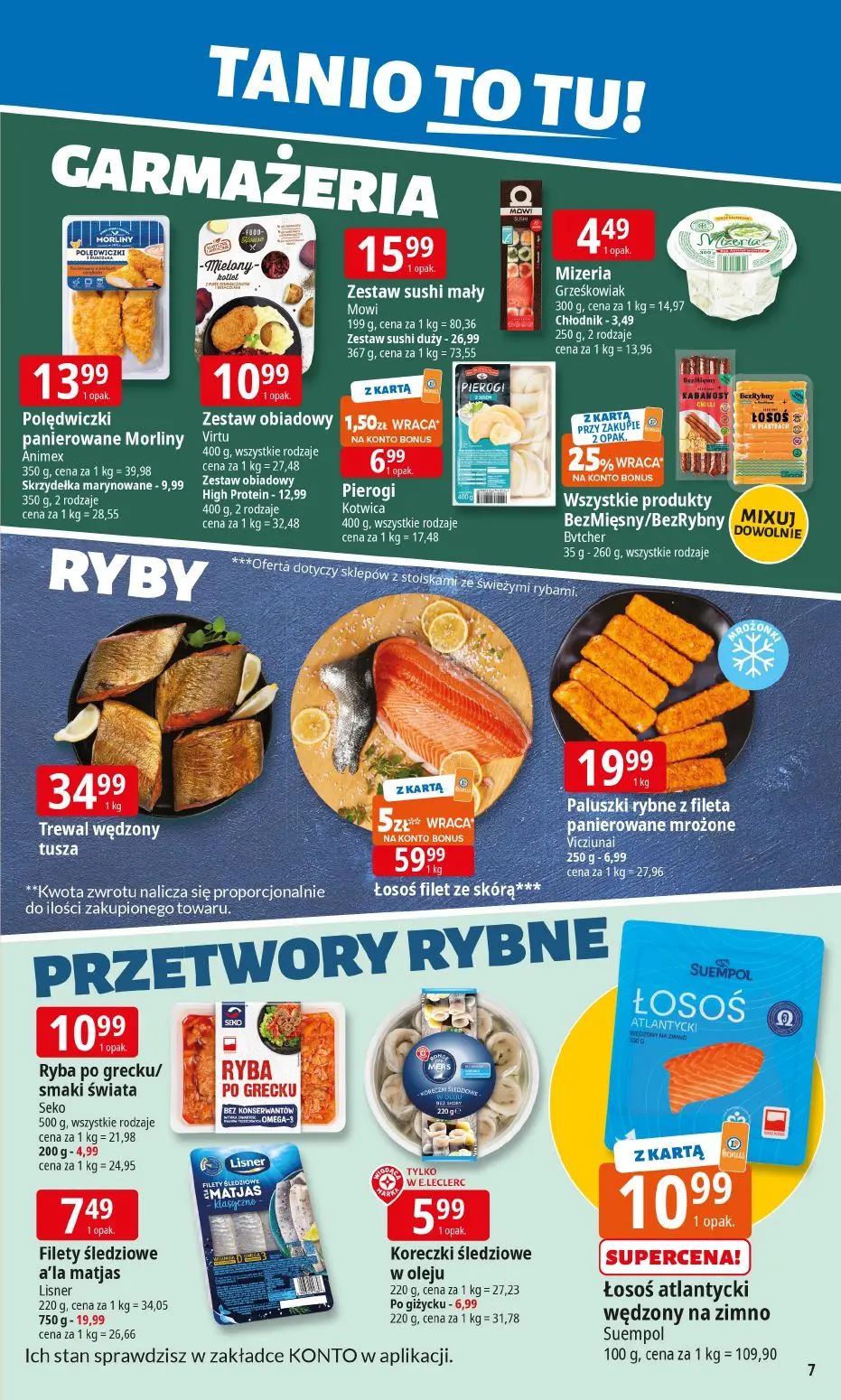 gazetka promocyjna E.Leclerc Tanio to tu! - Strona 7