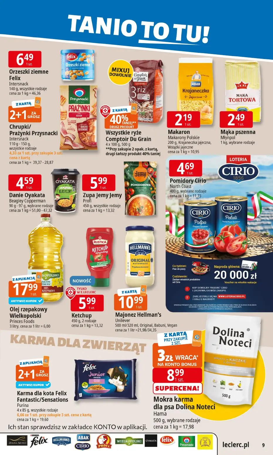 gazetka promocyjna E.Leclerc Tanio to tu! - Strona 9