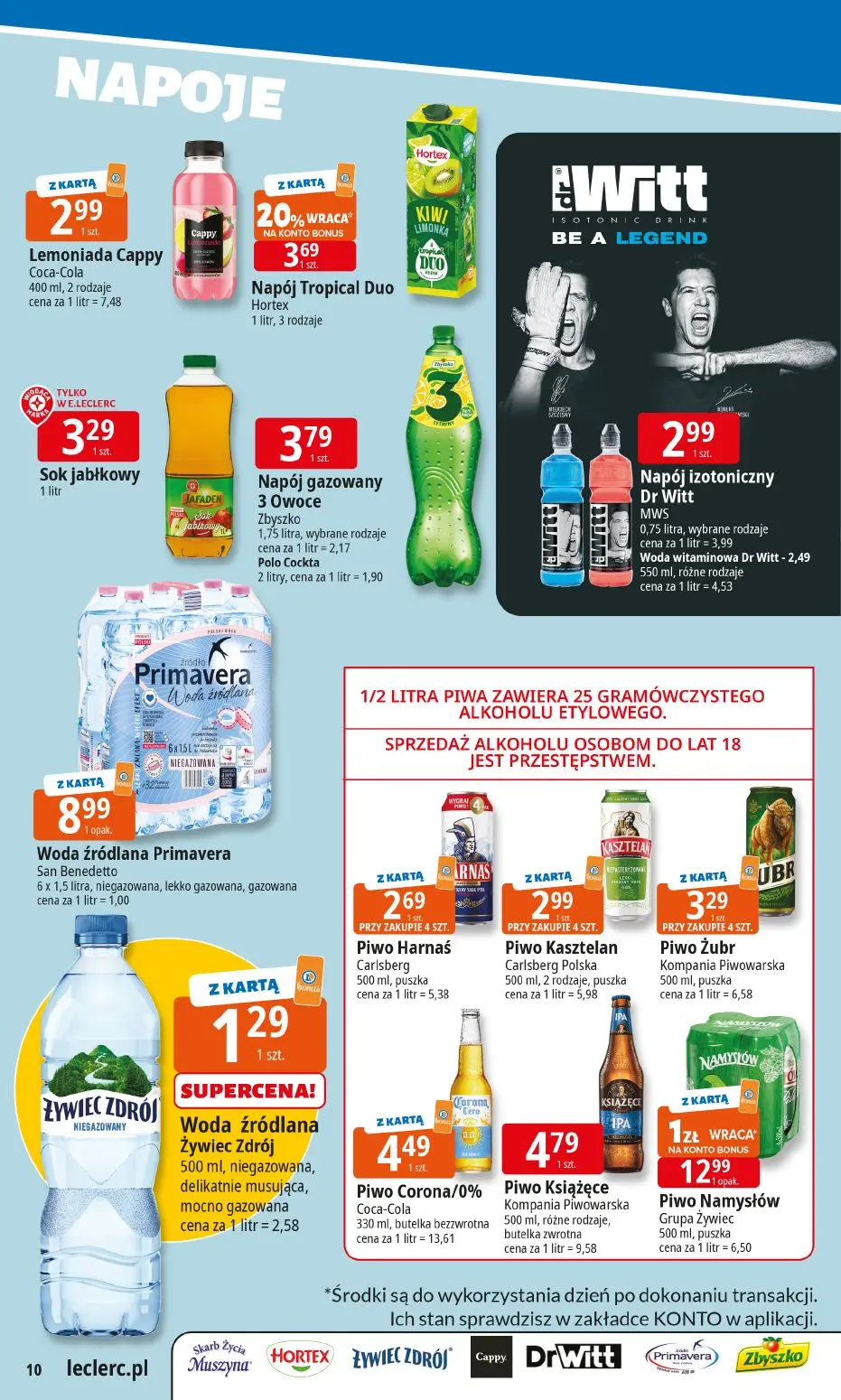 gazetka promocyjna E.Leclerc Tanio to tu! - Strona 10