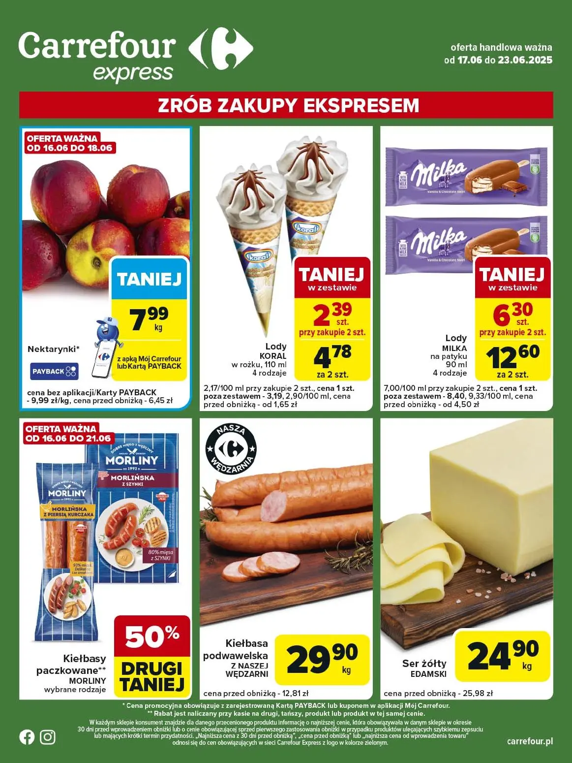 gazetka promocyjna Carrefour Express Zrób zakupy ekspresem - Strona 1