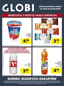 Gazetka promocyjna Globi, ważna od 2025-06-17 do 2025-06-23.