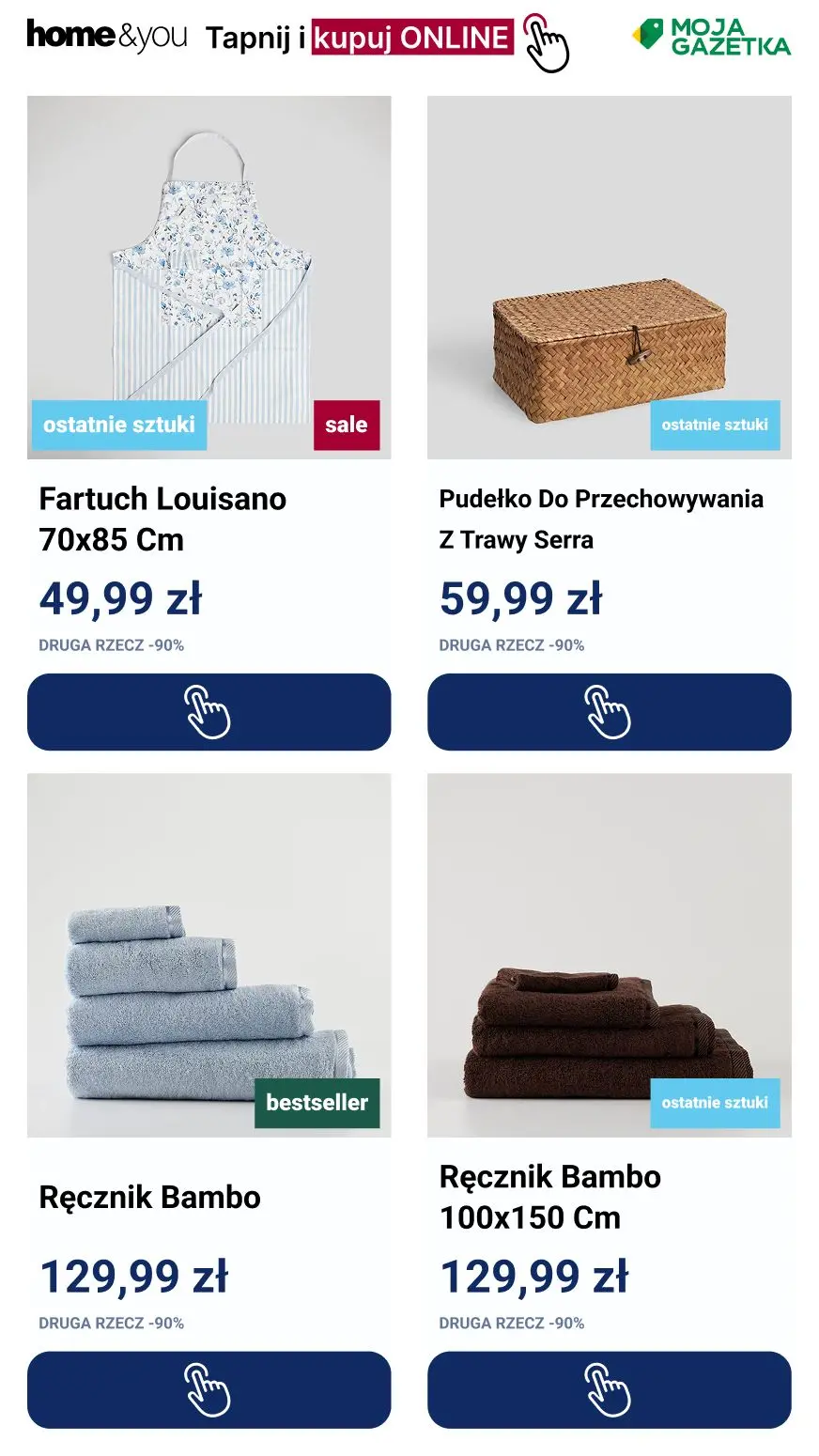 gazetka promocyjna home&you Promocja druga rzecz -90% - Strona 2