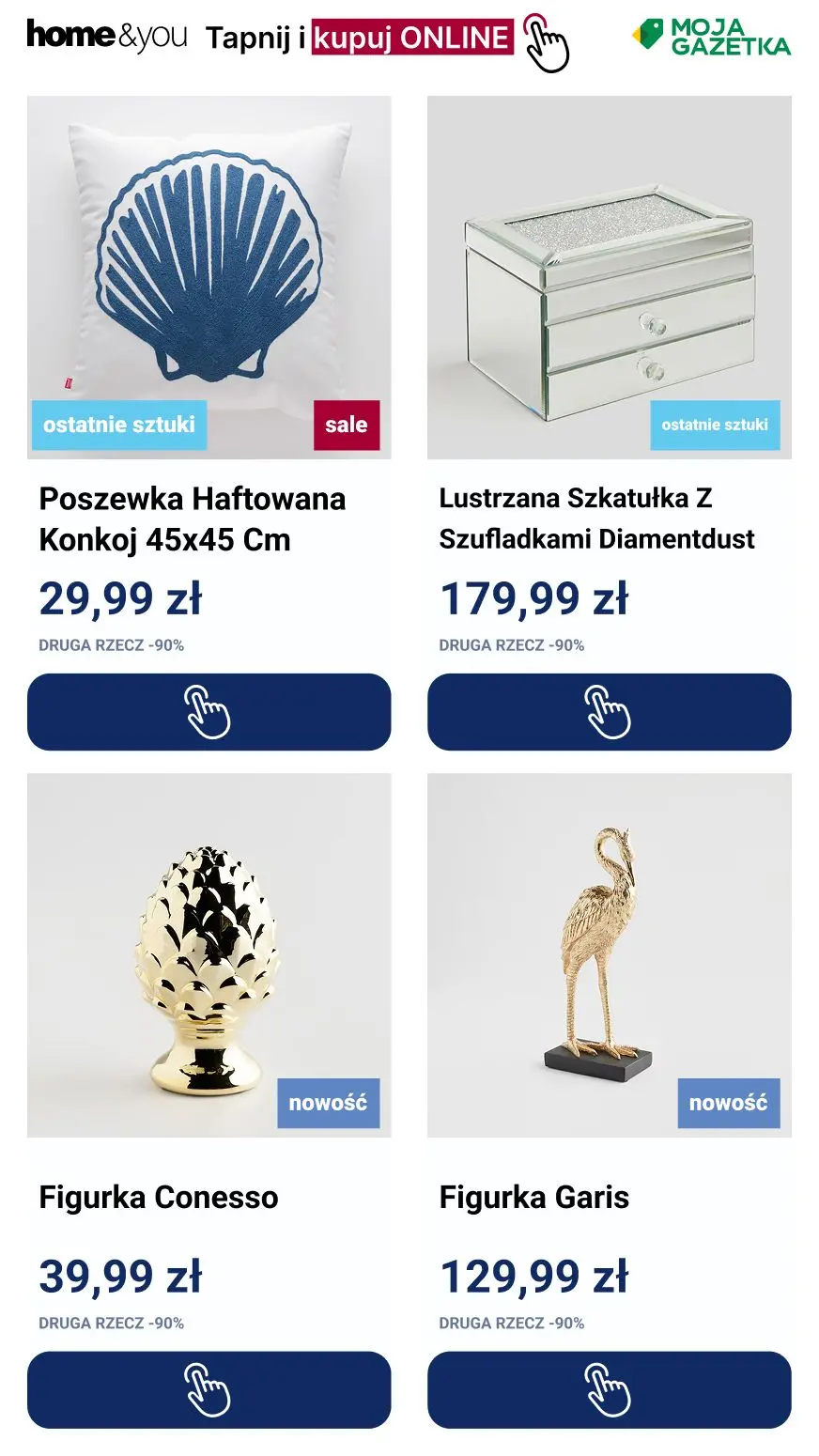 gazetka promocyjna home&you Promocja druga rzecz -90% - Strona 3