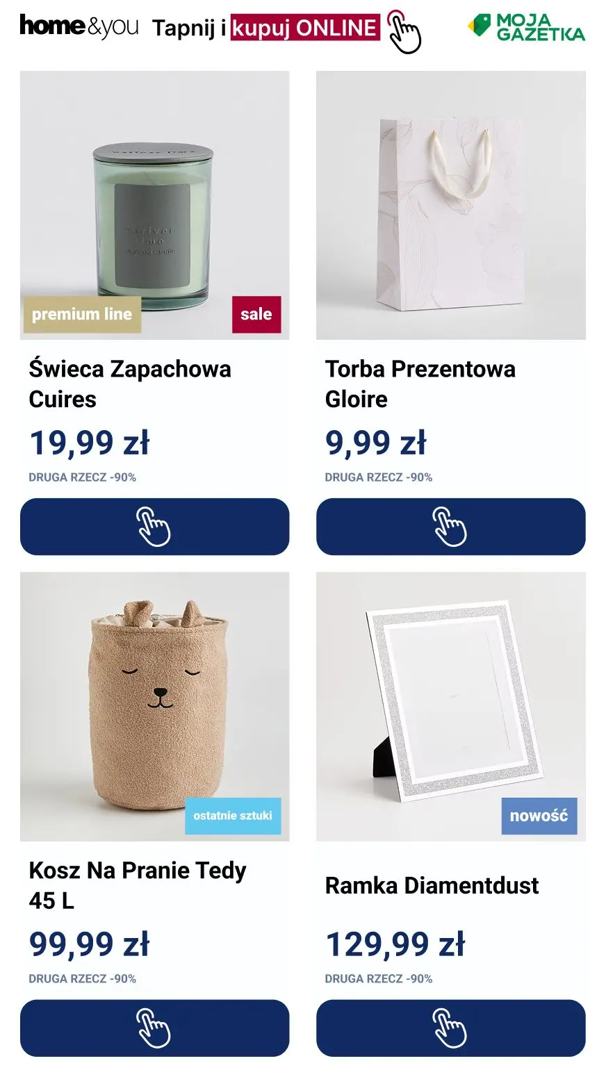 gazetka promocyjna home&you Promocja druga rzecz -90% - Strona 5