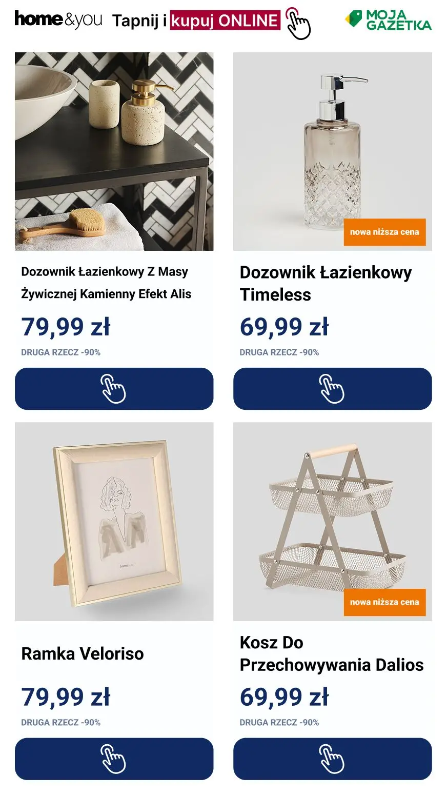 gazetka promocyjna home&you Promocja druga rzecz -90% - Strona 12