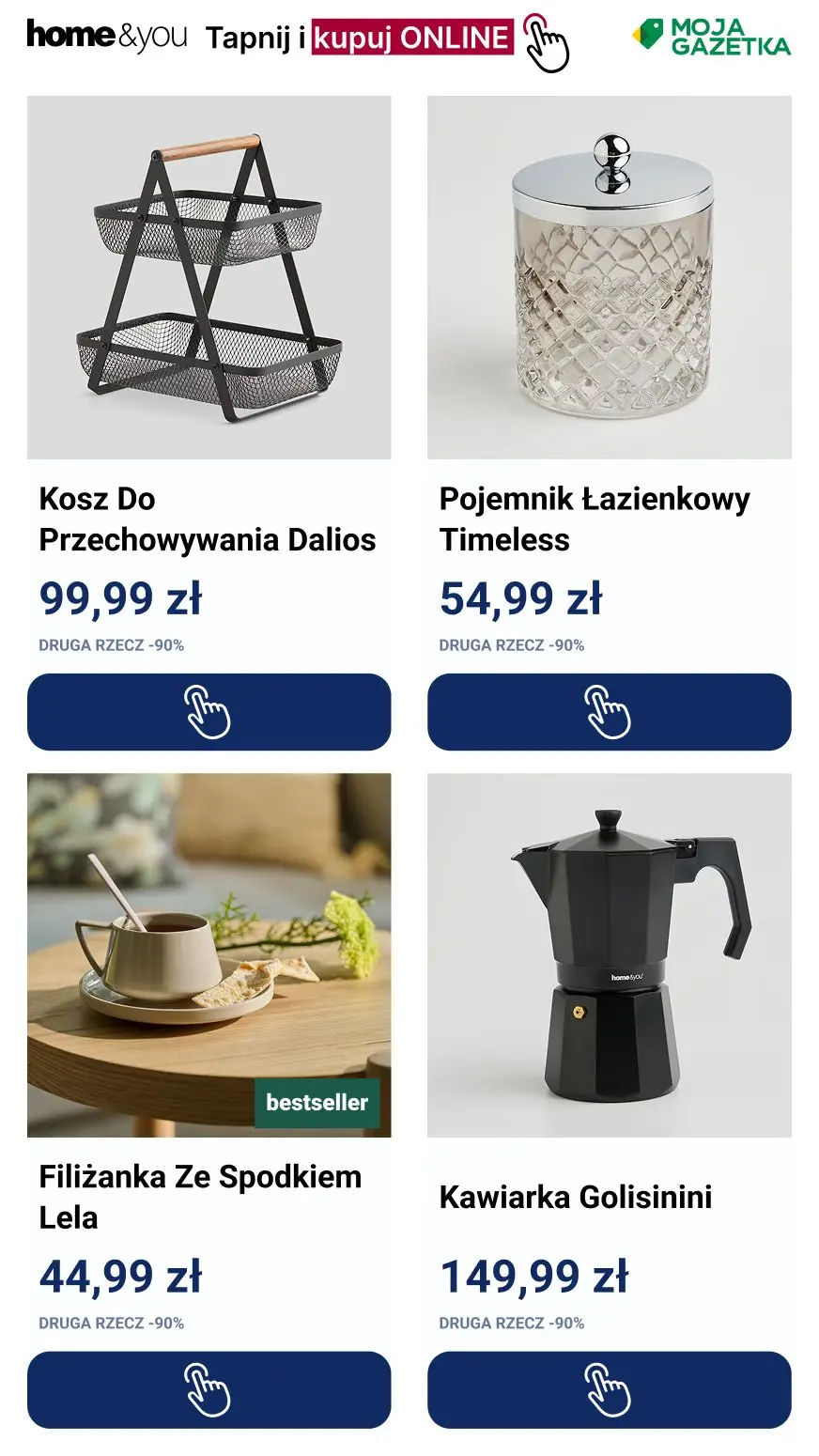 gazetka promocyjna home&you Promocja druga rzecz -90% - Strona 14