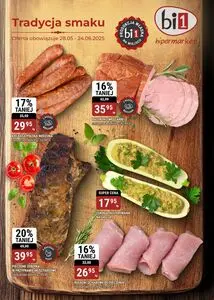 Gazetka promocyjna bi1, ważna od 2025-05-28 do 2025-06-24.