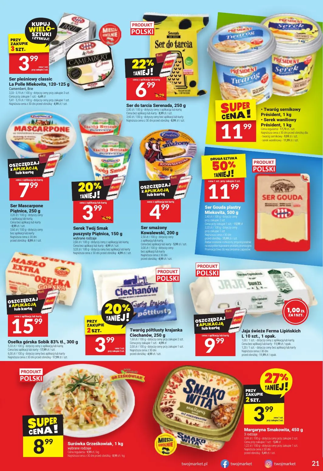gazetka promocyjna Twój Market Zawsze po drodze! - Strona 21