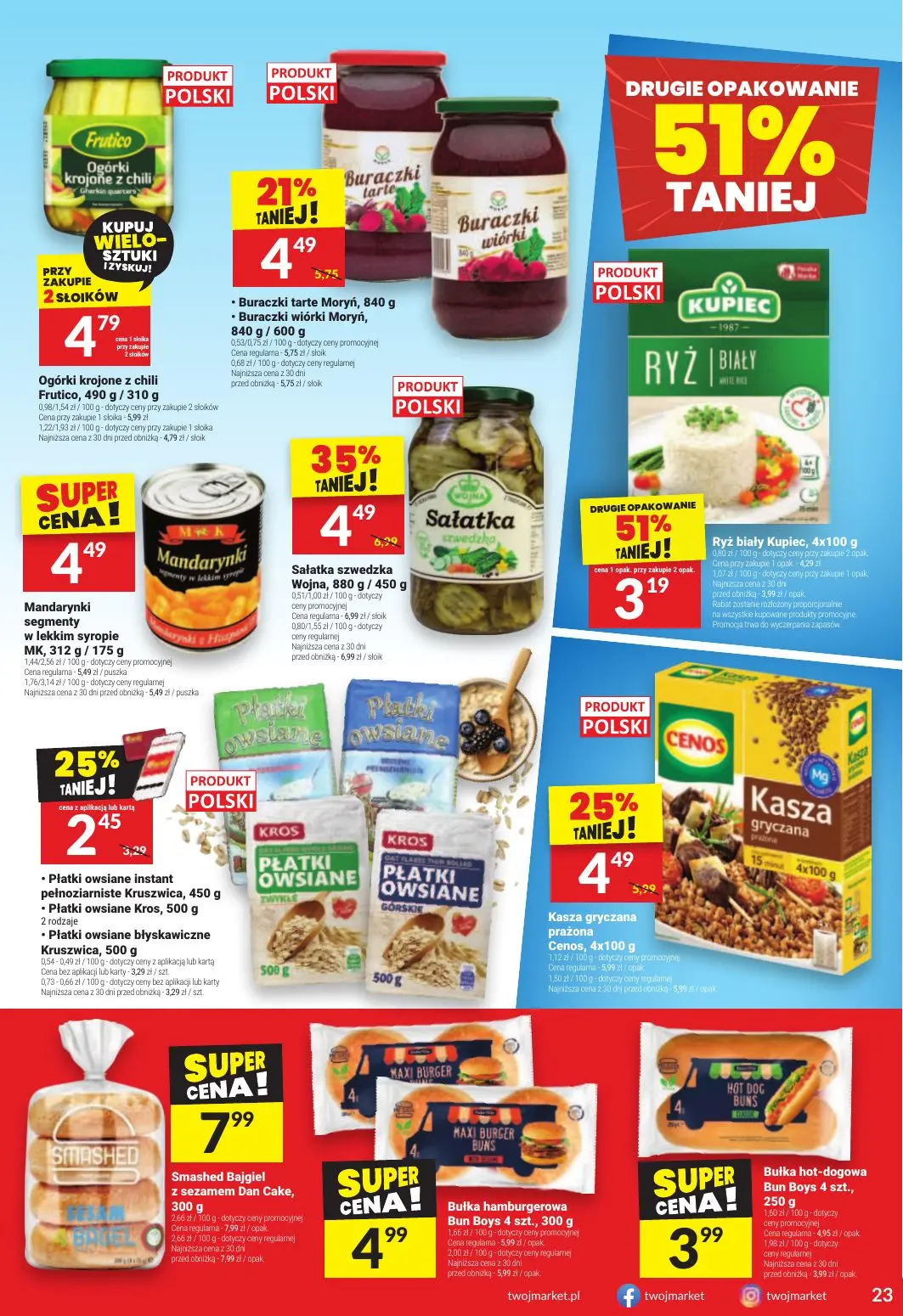 gazetka promocyjna Twój Market Zawsze po drodze! - Strona 23