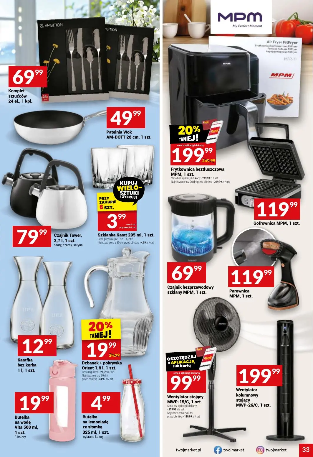gazetka promocyjna Twój Market Zawsze po drodze! - Strona 33