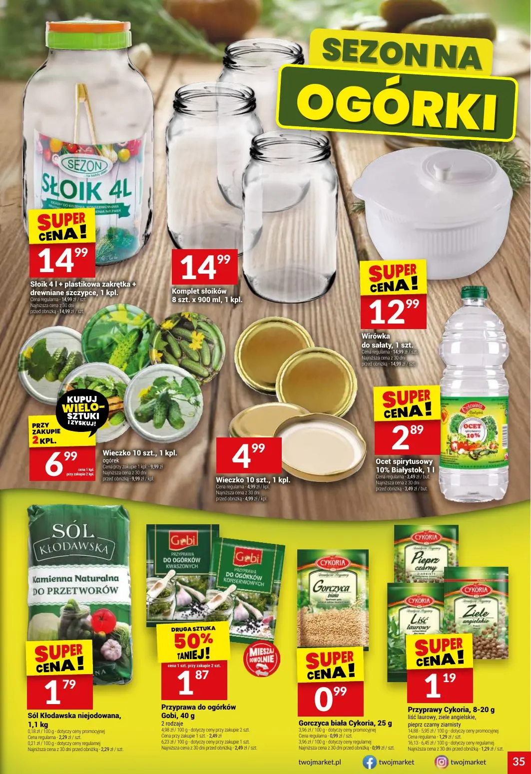 gazetka promocyjna Twój Market Zawsze po drodze! - Strona 35