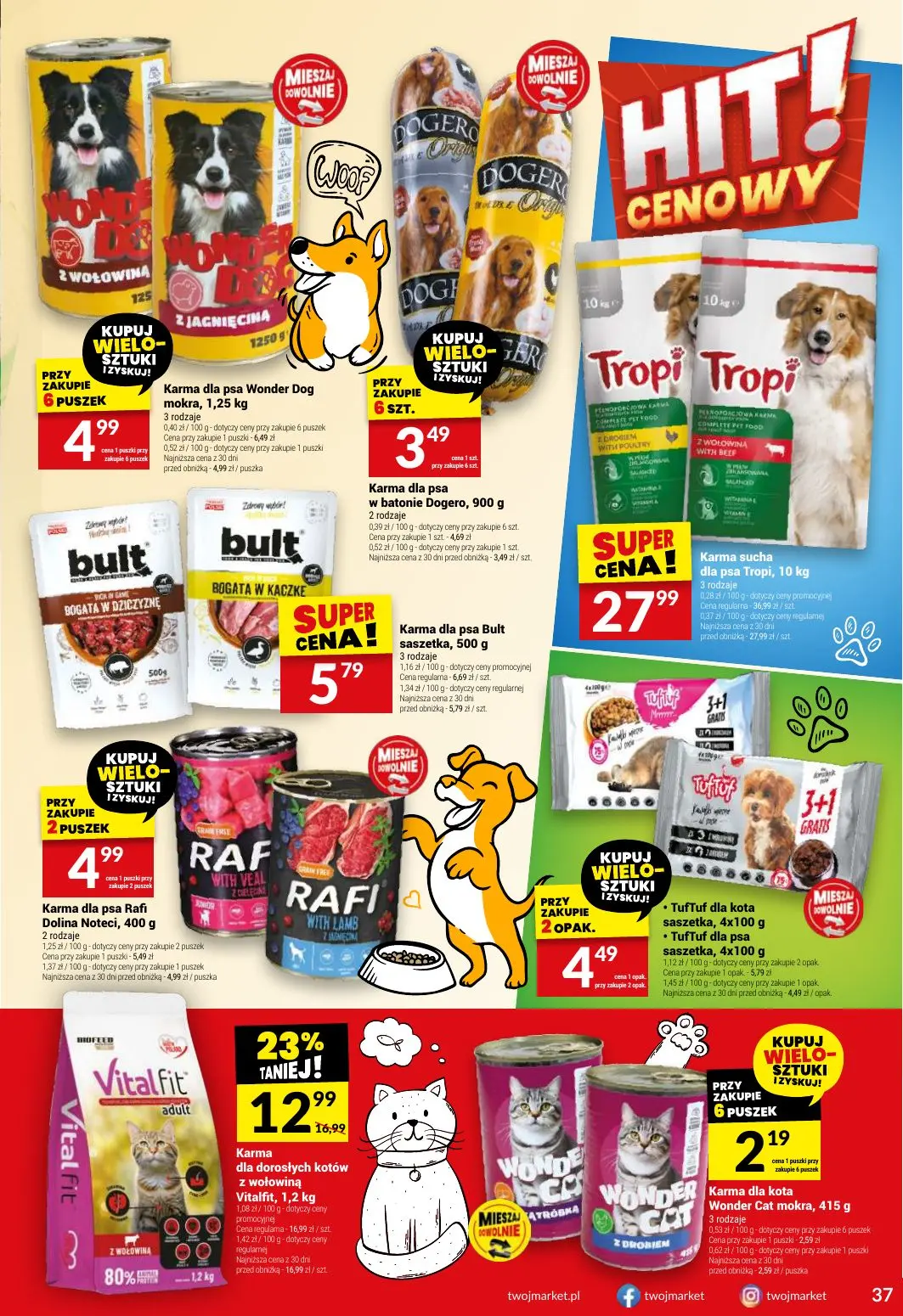 gazetka promocyjna Twój Market Zawsze po drodze! - Strona 37