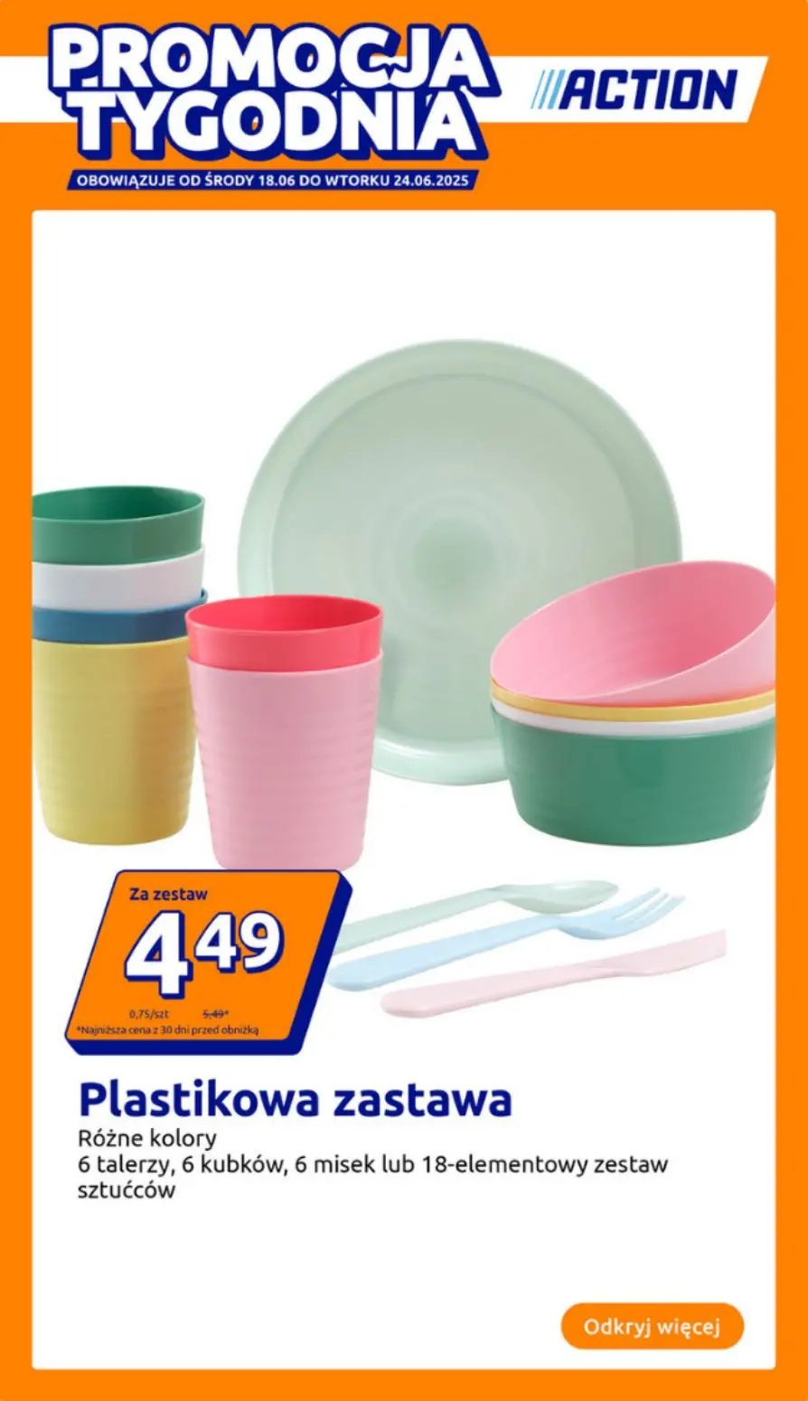 gazetka promocyjna Action Promocje tygodnia - Strona 1