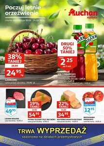 Gazetka promocyjna Auchan, ważna od 2025-06-18 do 2025-06-24.