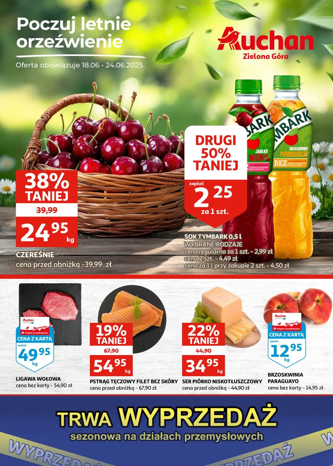 gazetka promocyjna Auchan Zielona Góra - Strona 1