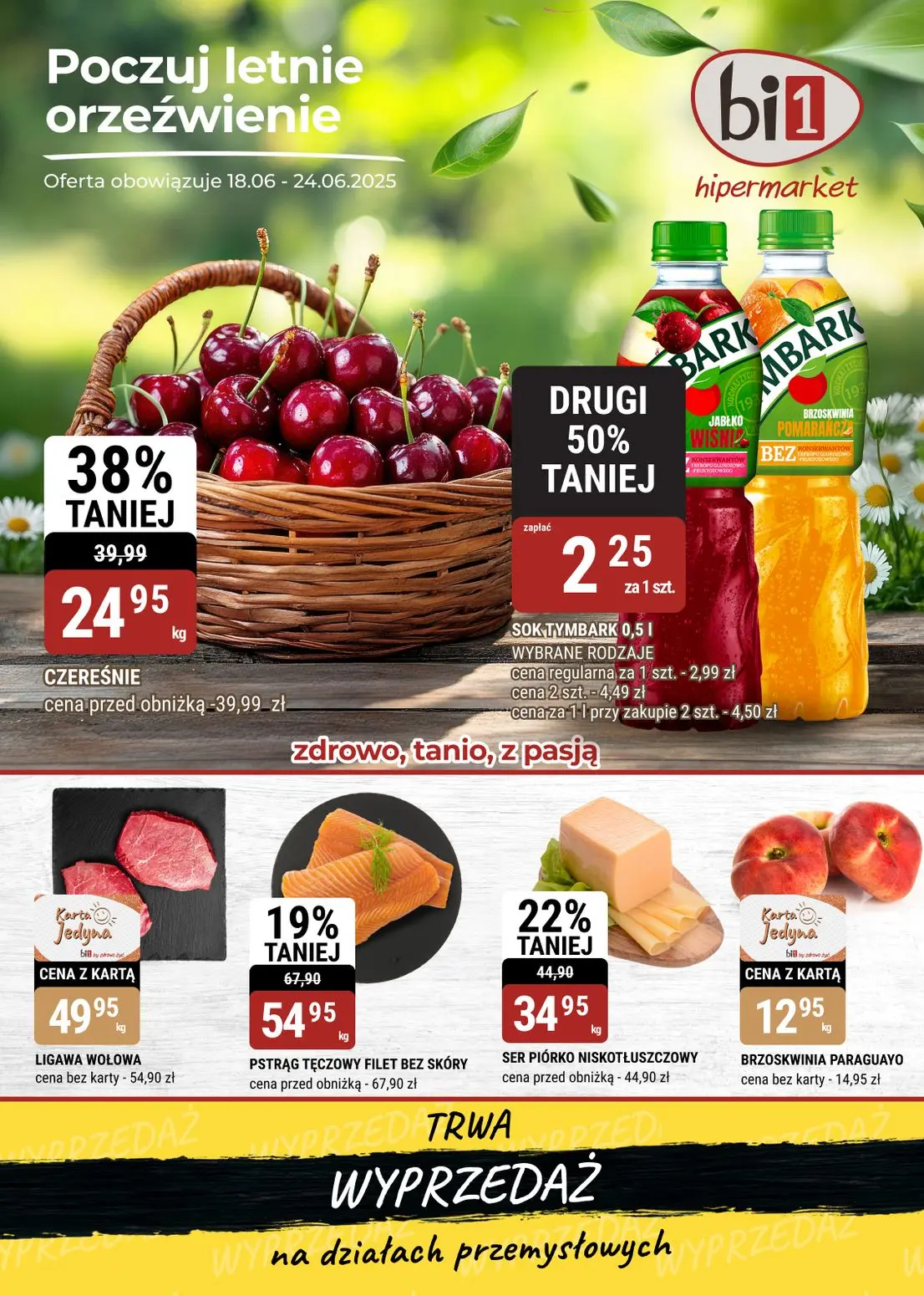 gazetka promocyjna bi1 Bielsko-Biała, Czeladź, Legnica, Wałbrzych - Strona 1
