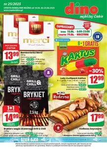 Gazetka promocyjna dino, ważna od 2025-06-18 do 2025-06-24.