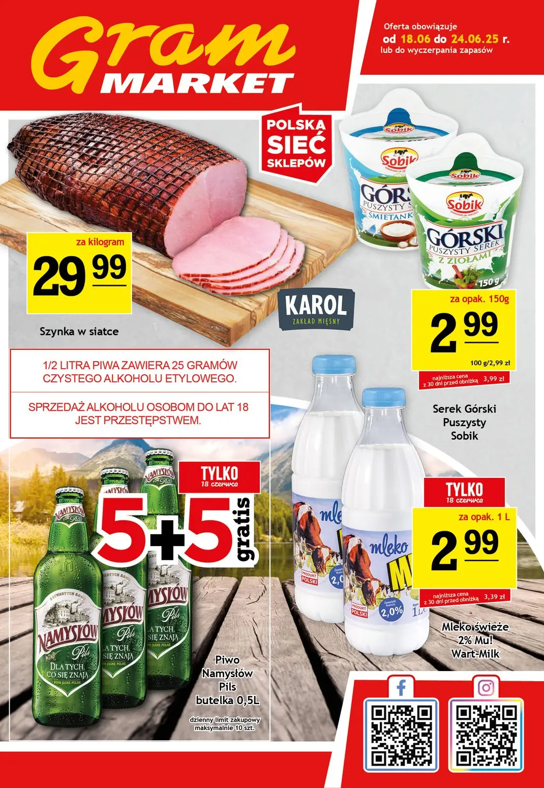 gazetka promocyjna Gram Market  - Strona 1