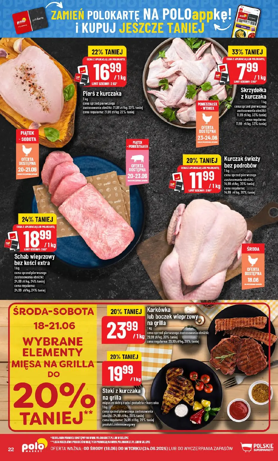 gazetka promocyjna POLOmarket Do POLO po grillowe okazje! - Strona 22