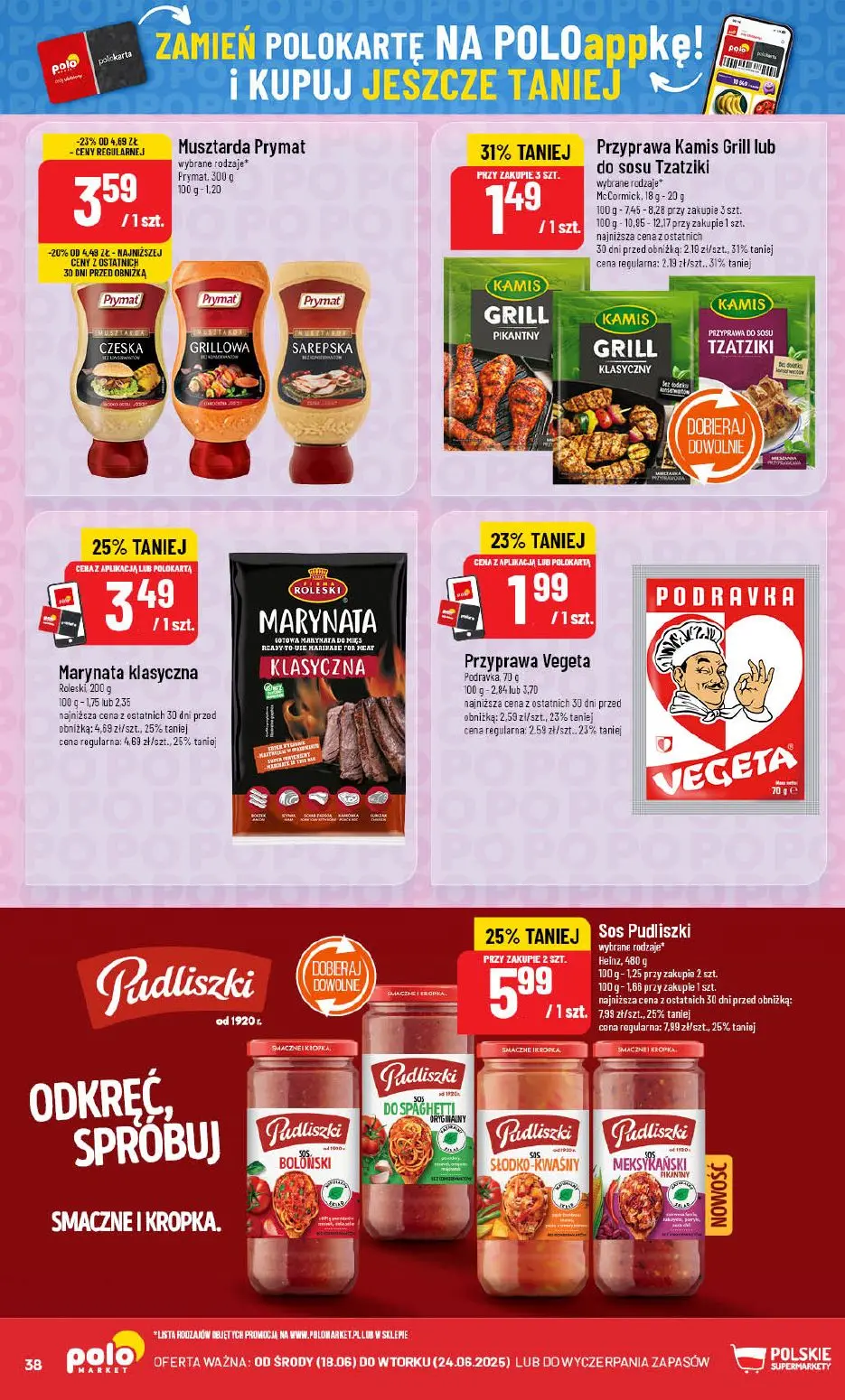 gazetka promocyjna POLOmarket Do POLO po grillowe okazje! - Strona 38
