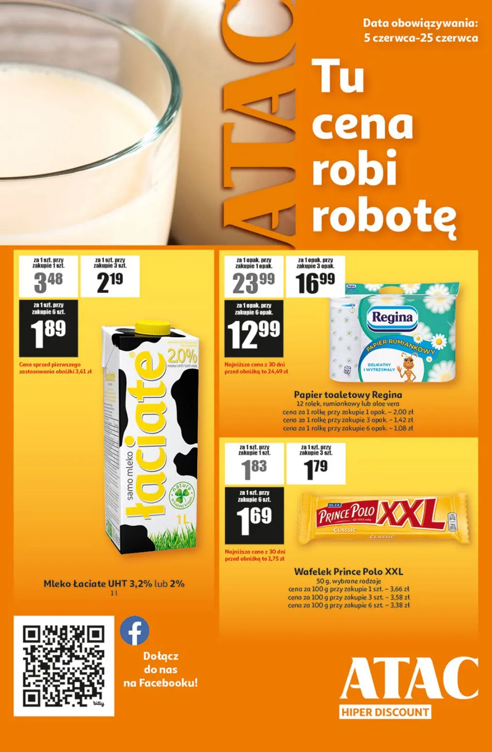 gazetka promocyjna Auchan Tu cena robi robotę - Strona 1