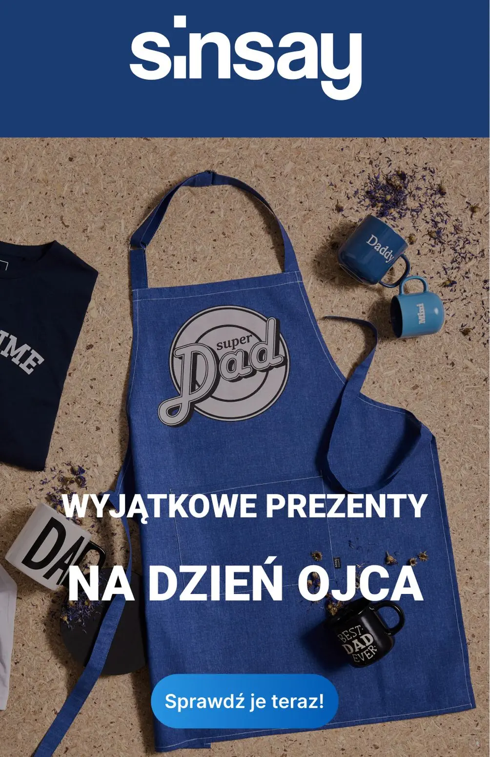 gazetka promocyjna Sinsay Tylko dla TATY! - Strona 1