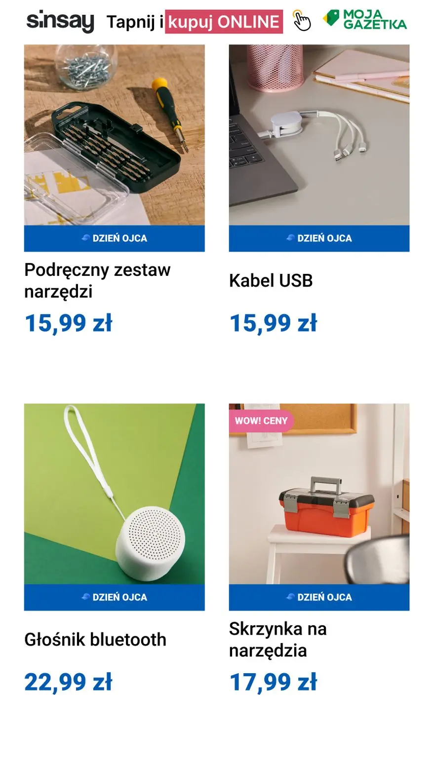 gazetka promocyjna Sinsay Tylko dla TATY! - Strona 5