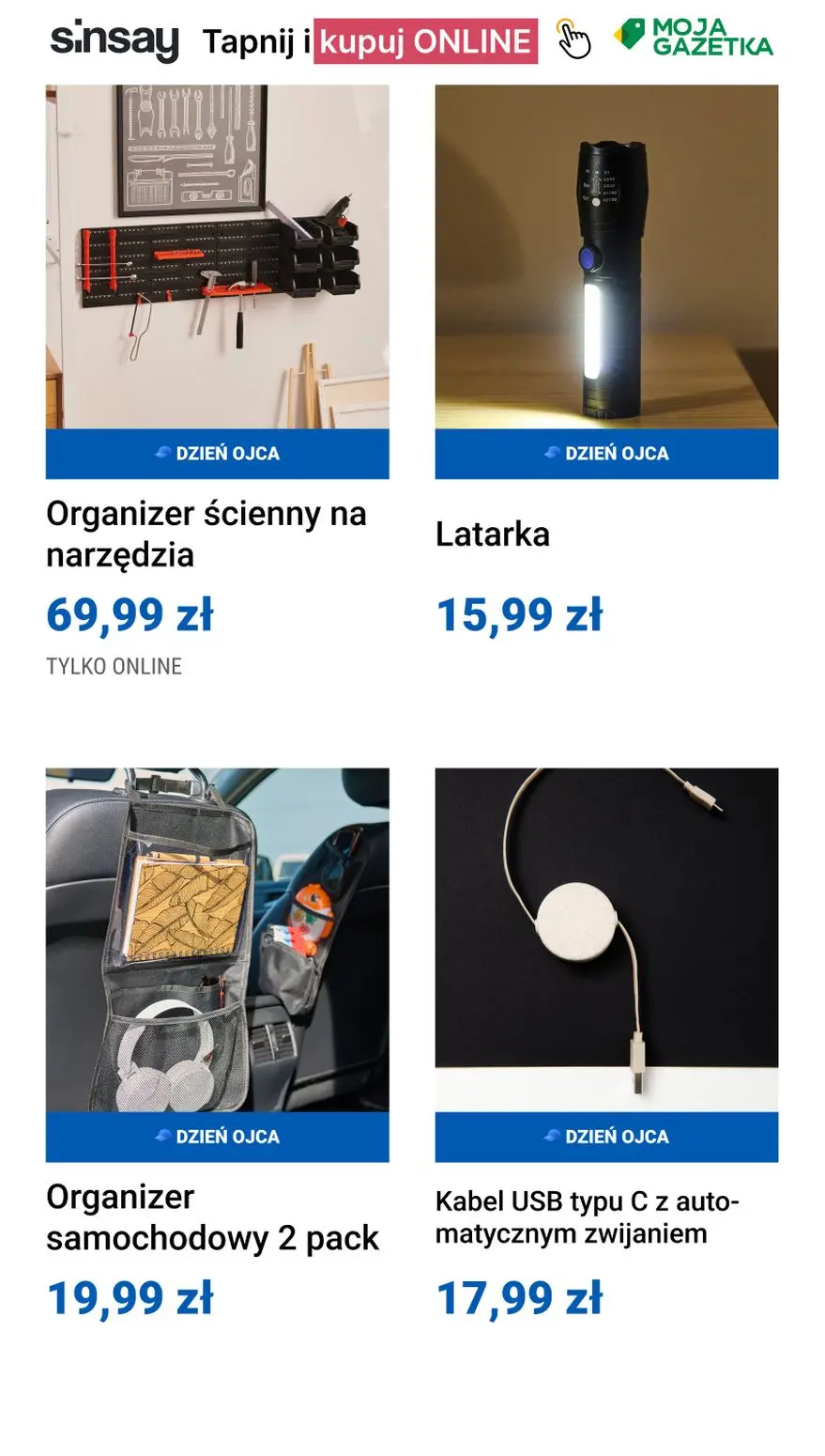 gazetka promocyjna Sinsay Tylko dla TATY! - Strona 7