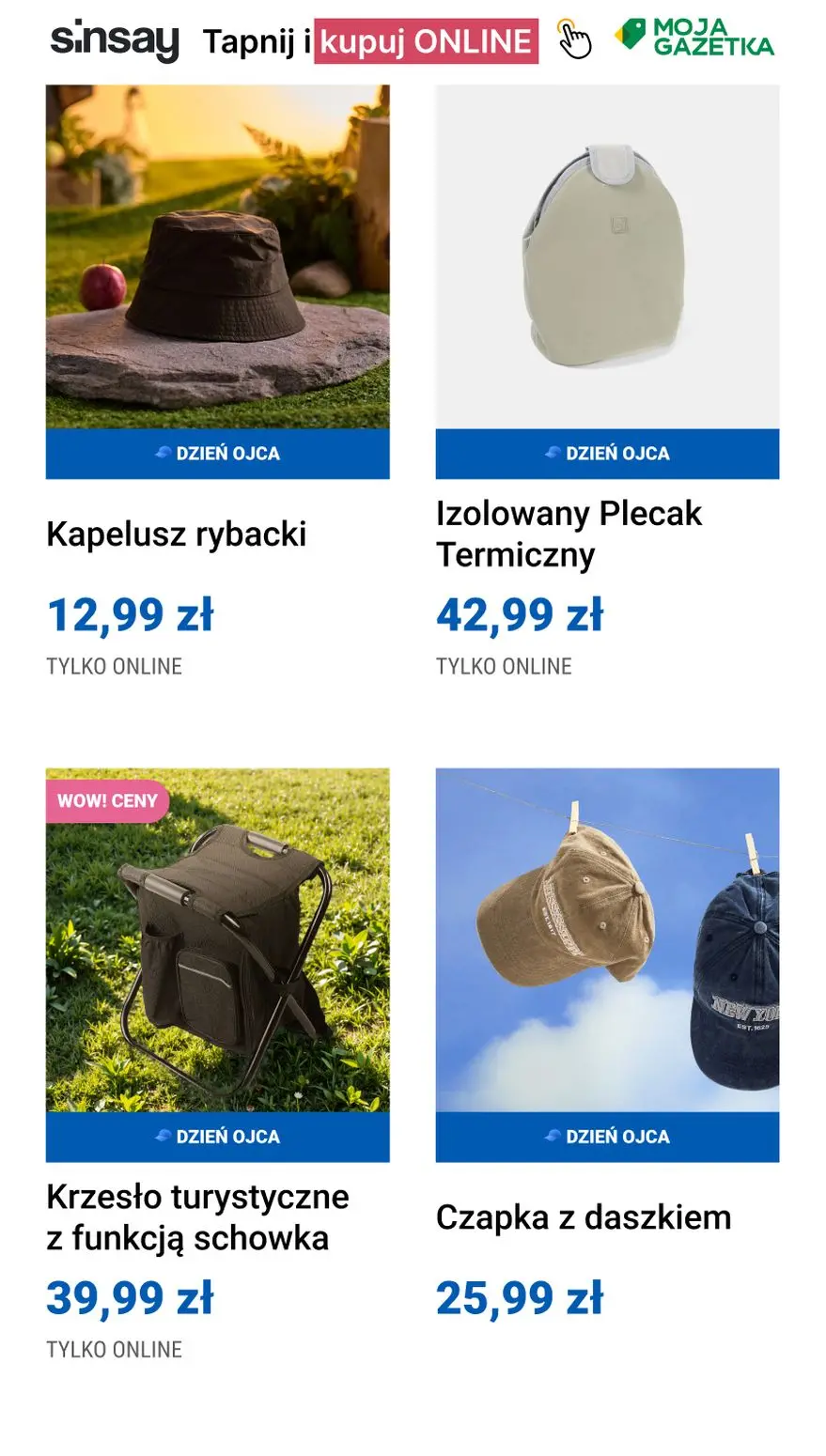 gazetka promocyjna Sinsay Tylko dla TATY! - Strona 9