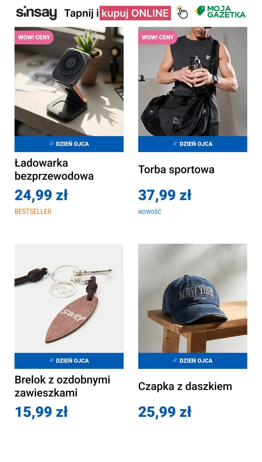 gazetka promocyjna Sinsay Tylko dla TATY! - Strona 14