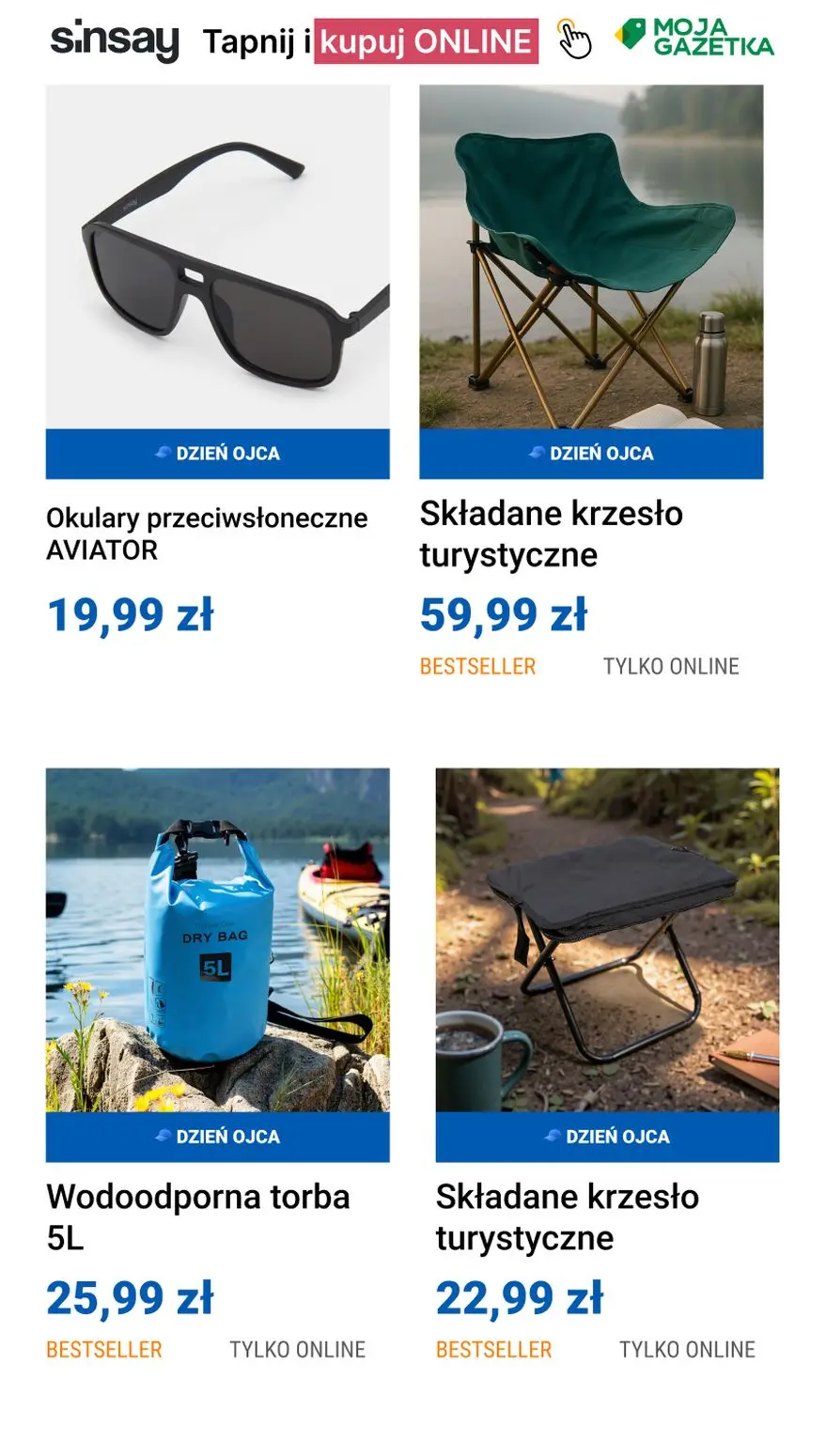 gazetka promocyjna Sinsay Tylko dla TATY! - Strona 15