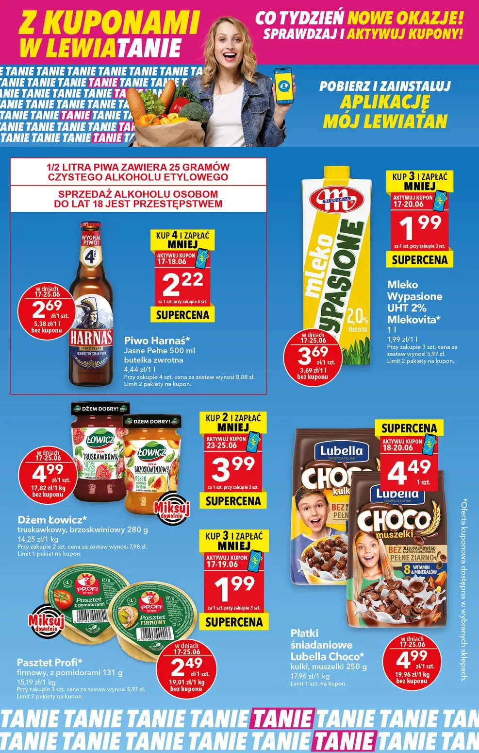 gazetka promocyjna LEWIATAN Z kuponami w Lewiatanie - Strona 1