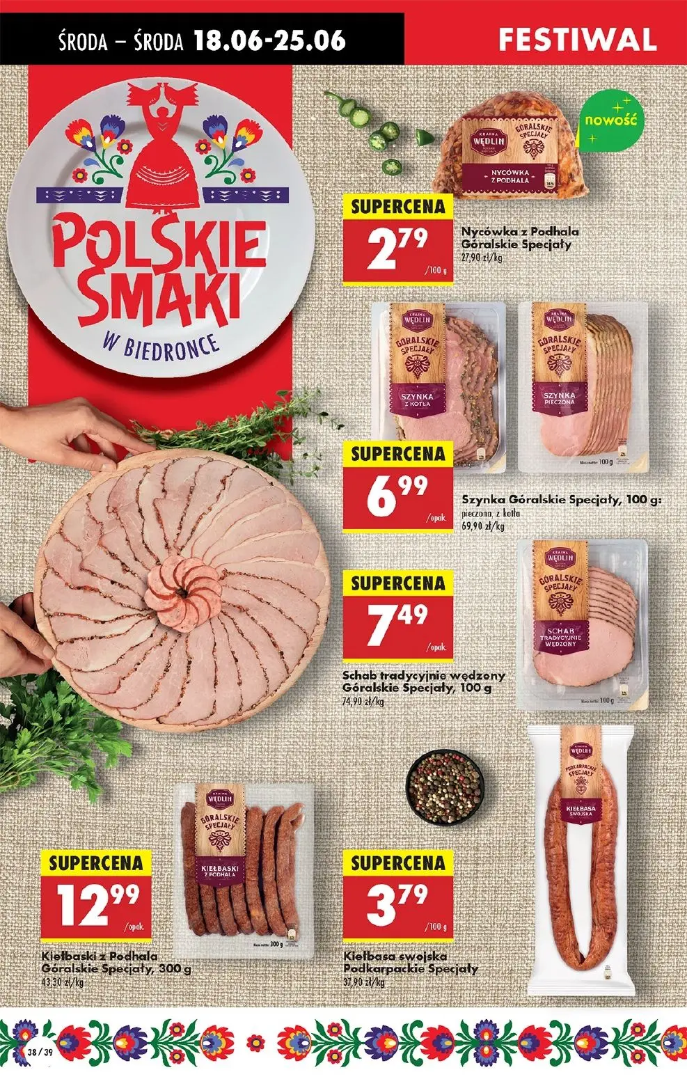 gazetka promocyjna Biedronka Lada tradycyjna. Od środy - Strona 40