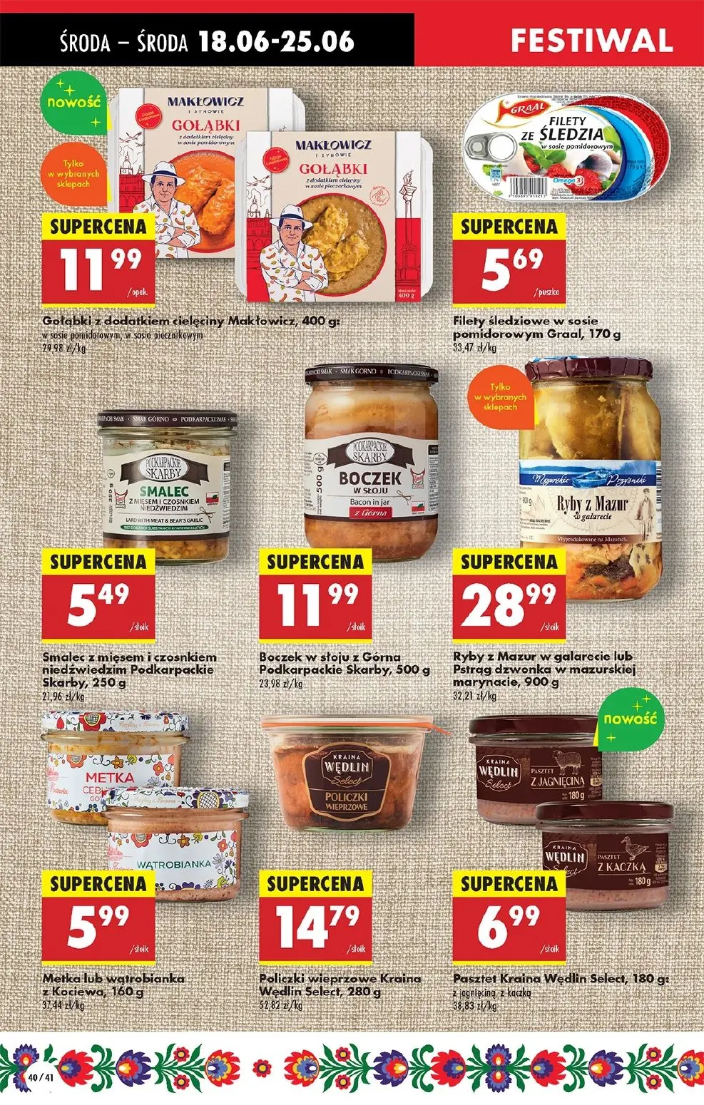 gazetka promocyjna Biedronka Lada tradycyjna. Od środy - Strona 42