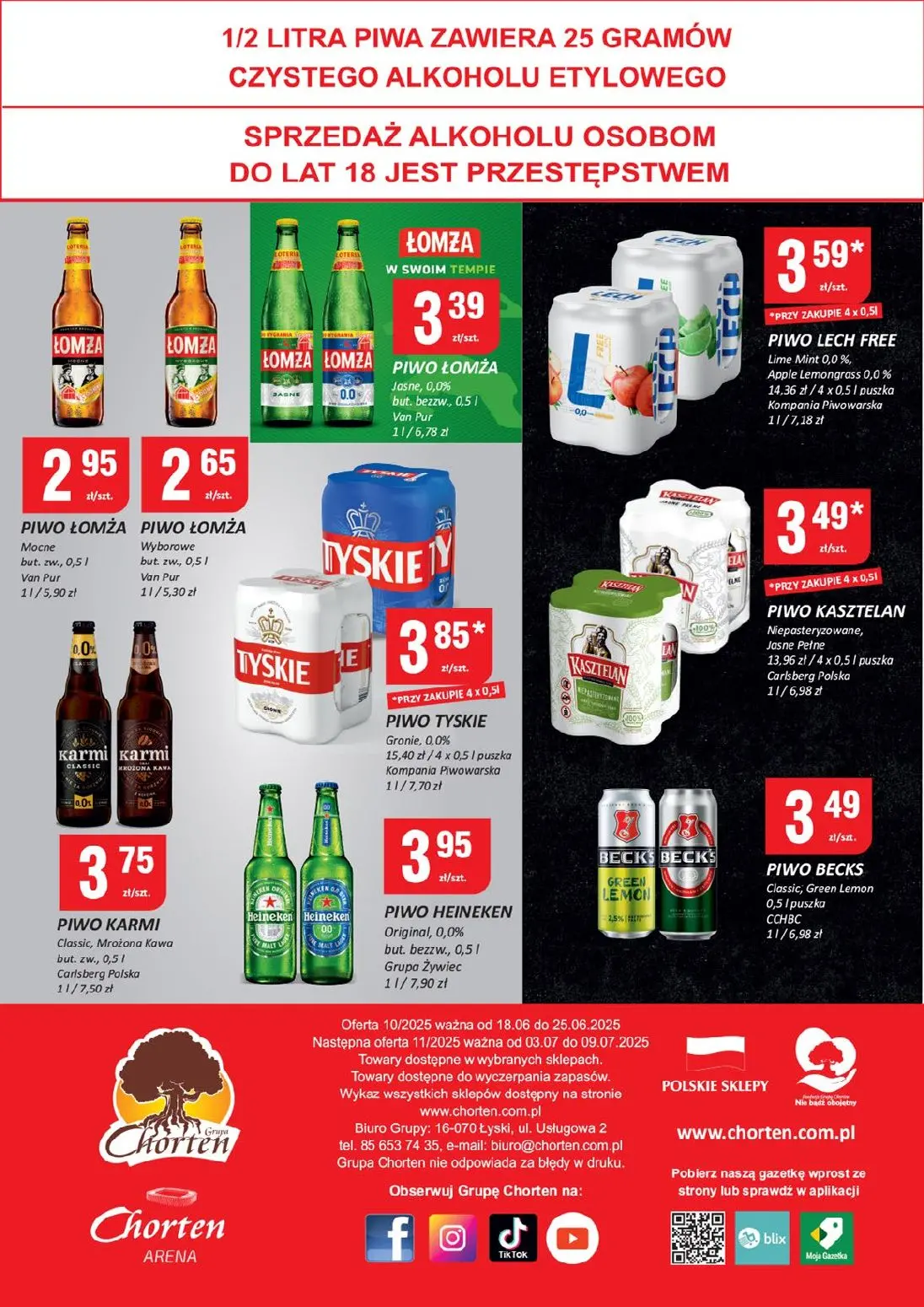 gazetka promocyjna Chorten Podlaskie - minimarket - Strona 4