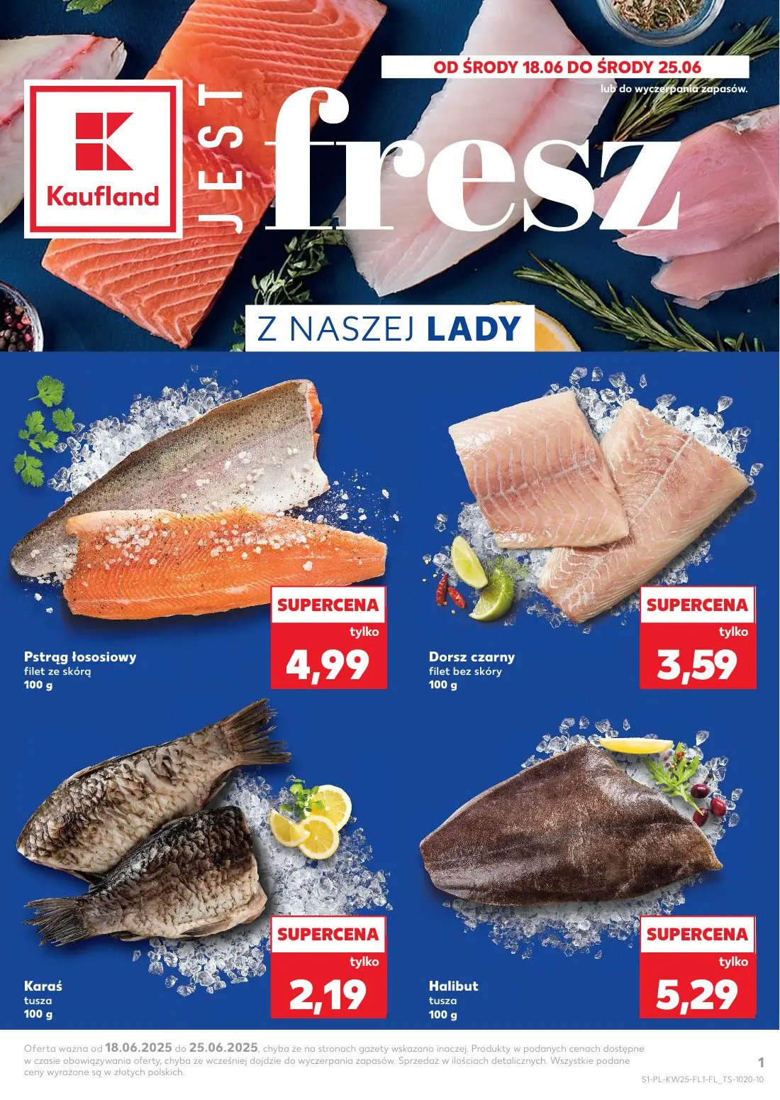gazetka promocyjna Kaufland Jest fresz - Strona 1