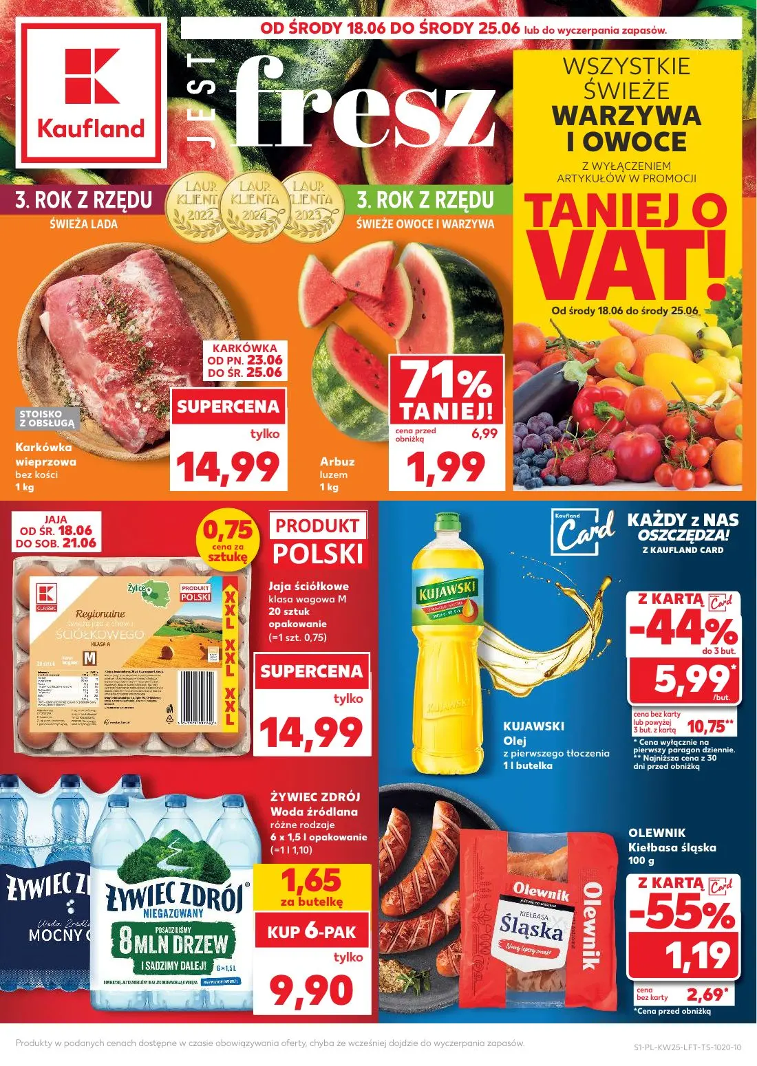 gazetka promocyjna Kaufland Jest fresz - Strona 1