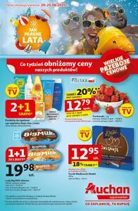 Gazetka promocyjna Auchan Supermarket, ważna od 2025-06-20 do 2025-06-25.
