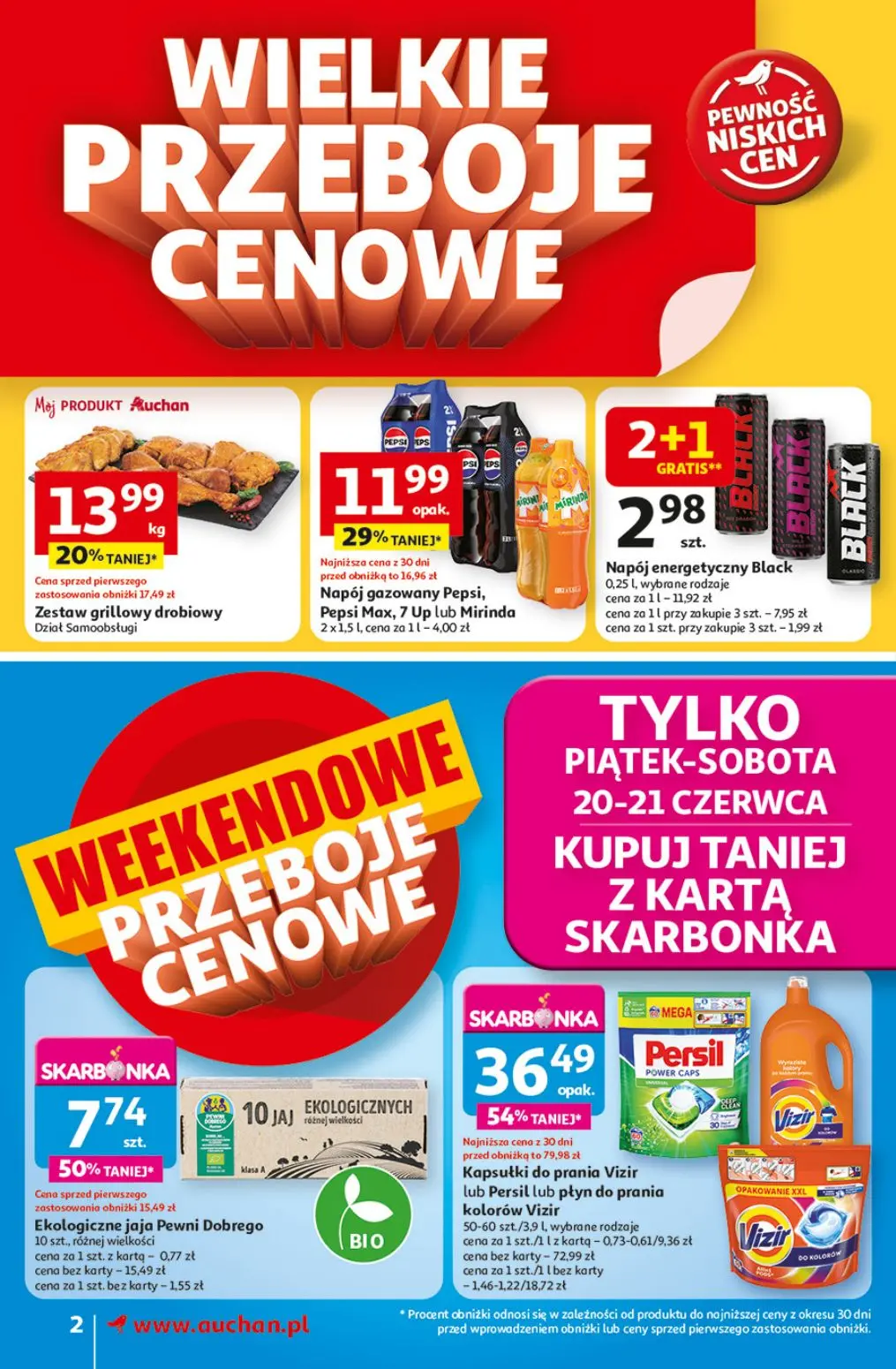 gazetka promocyjna Auchan Supermarket Jak pragnę Lata - Strona 2