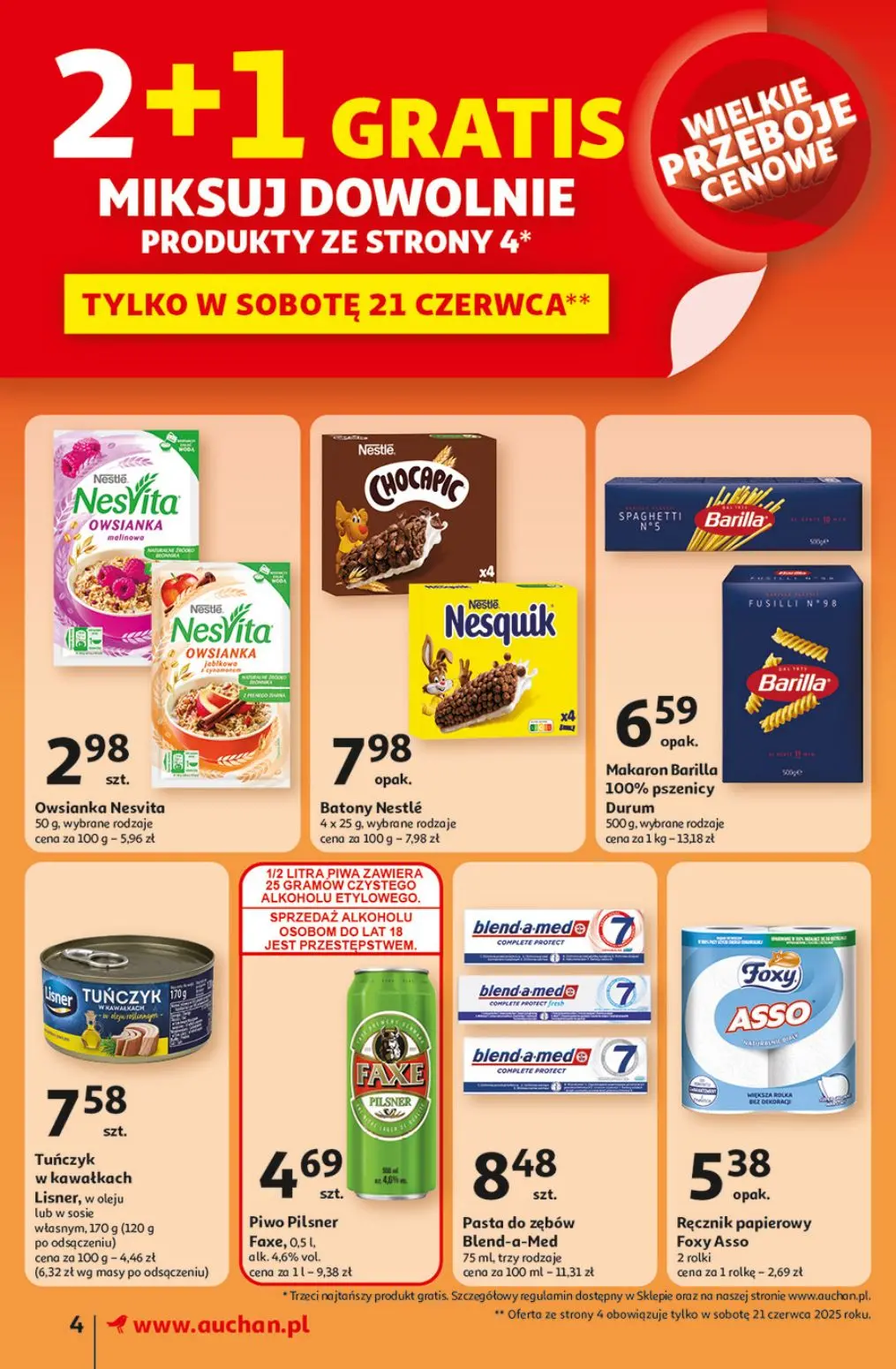 gazetka promocyjna Auchan Supermarket Jak pragnę Lata - Strona 6