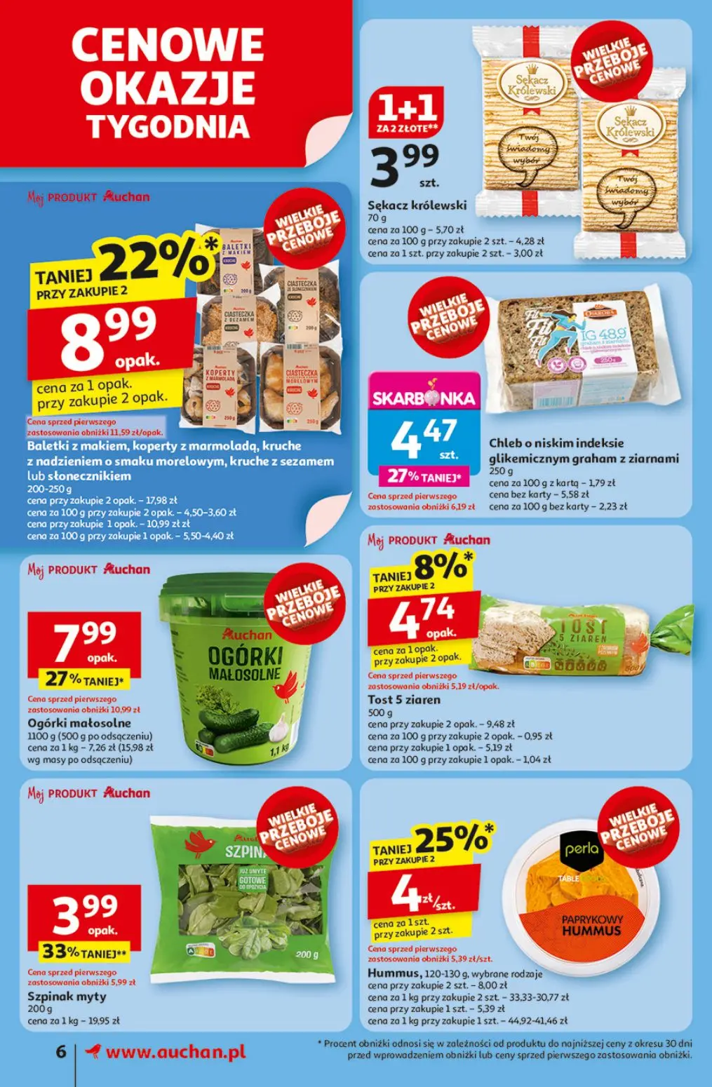 gazetka promocyjna Auchan Supermarket Jak pragnę Lata - Strona 8